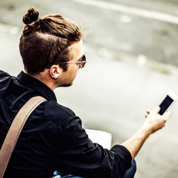 ways_stop_hair_loss_men_man_bun