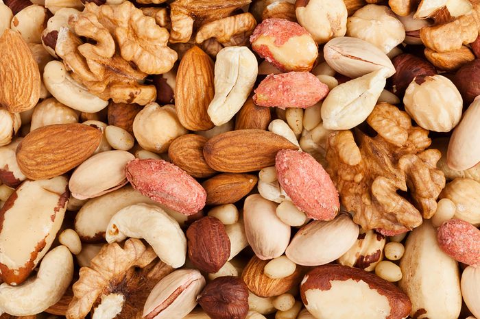 Mixed nuts.