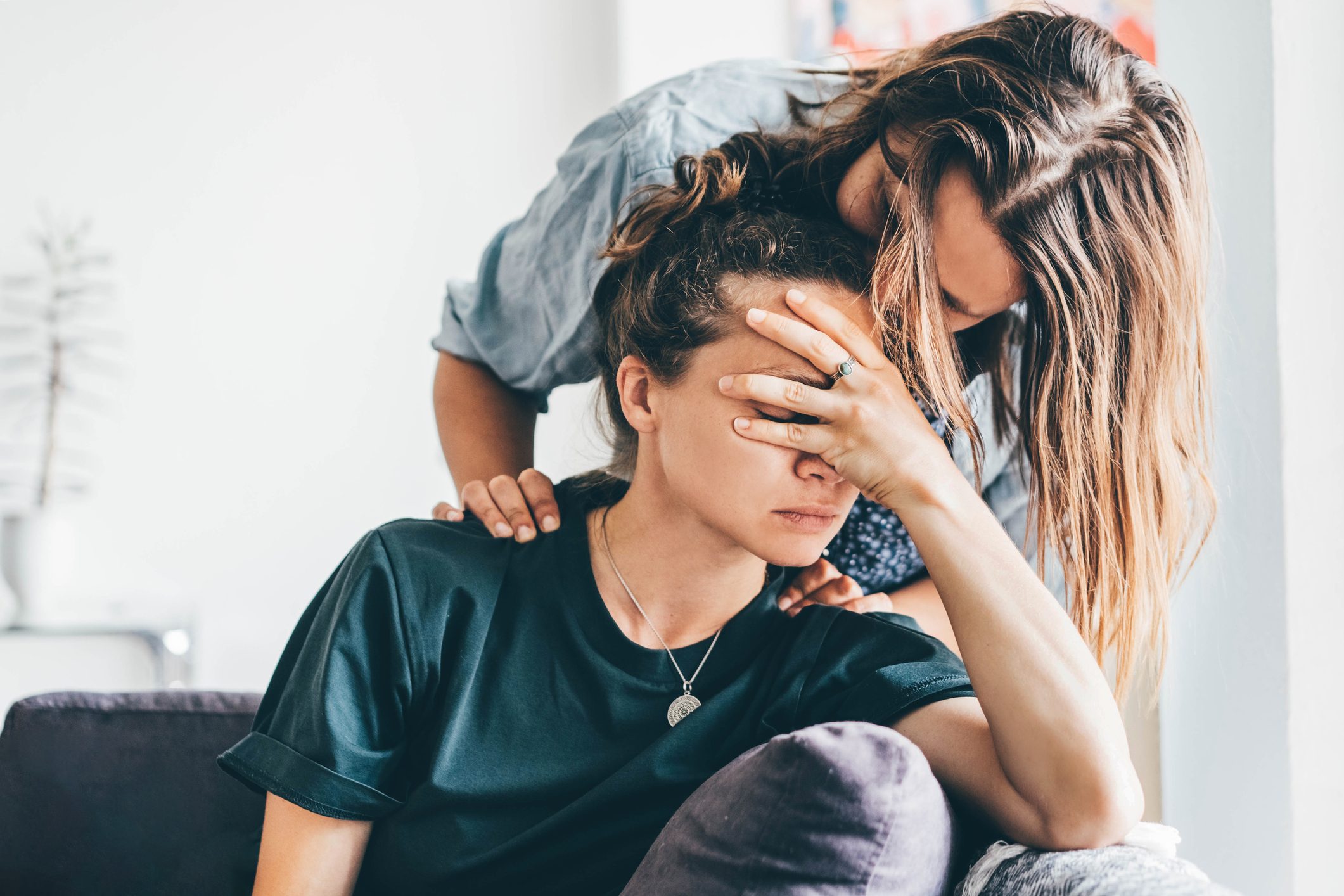 Females couple with relationship difficulties.